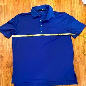 RLX Ralph Lauren Men's Blue Polo Golf Shirt